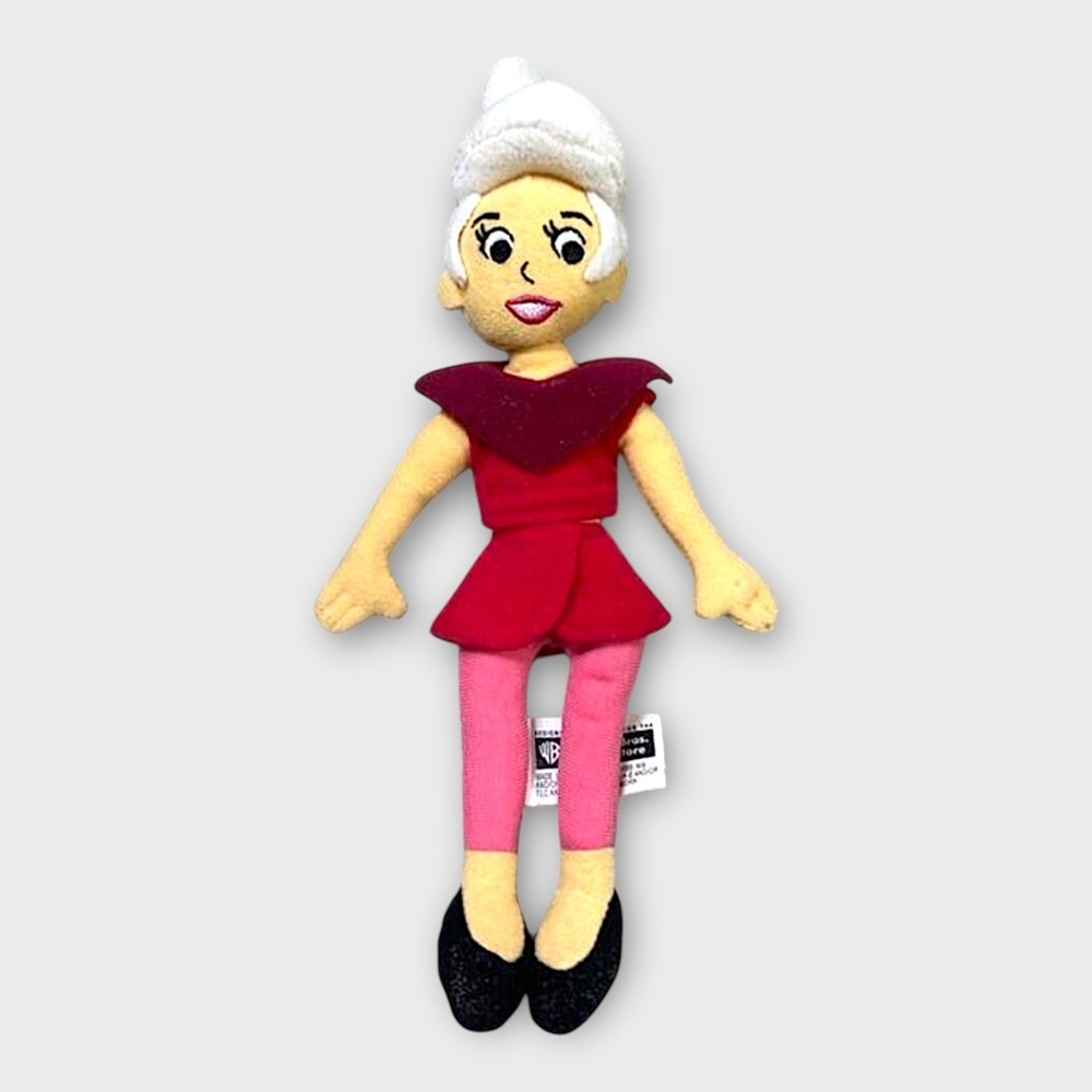 Vintage 1999 Warner Bros. Judy Jetson Plush Bean Bag Doll 8" The Jetsons